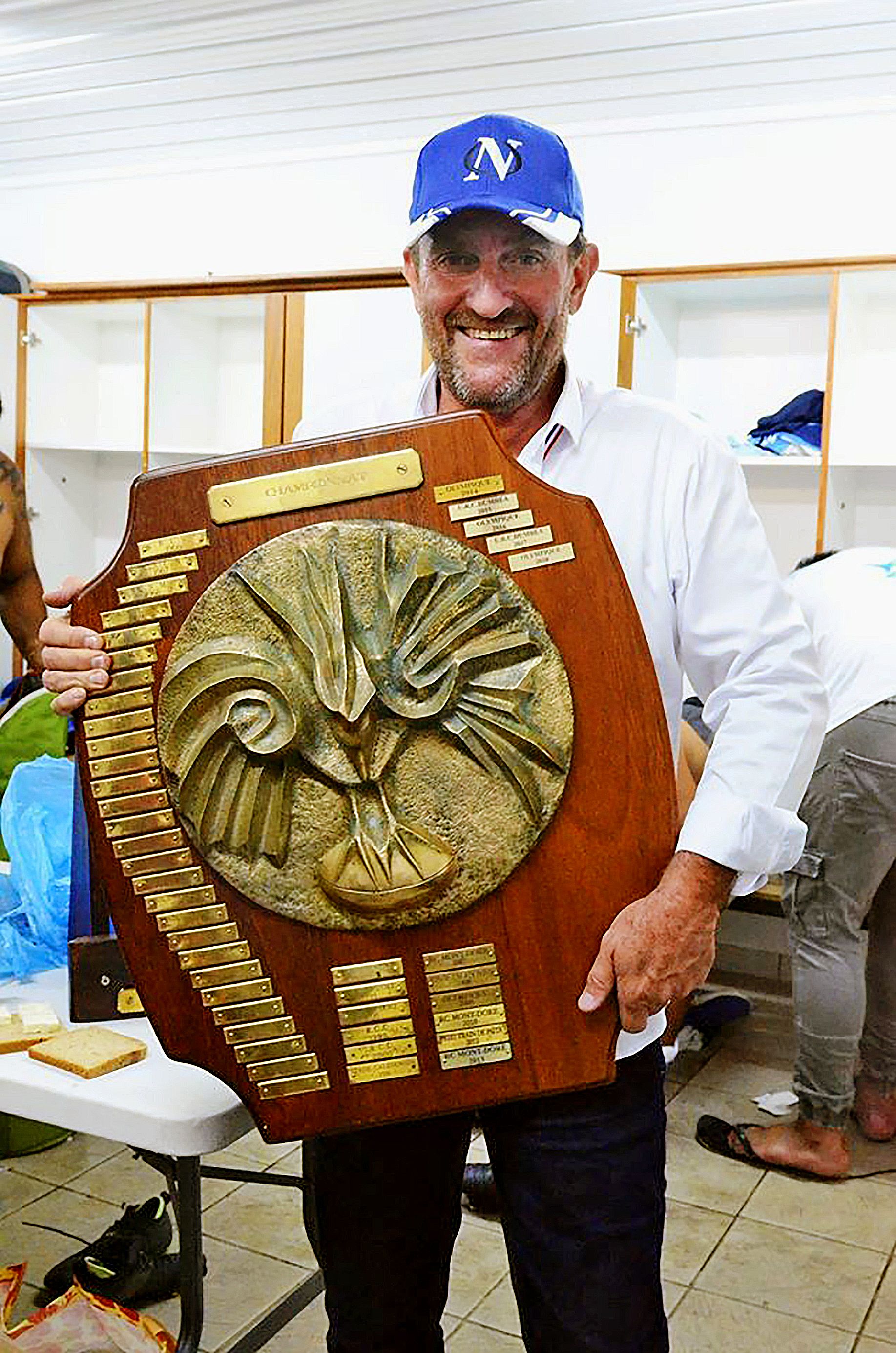Patrick Navarro, de l’Olympique, a animé la soirée. Photo archives LNC