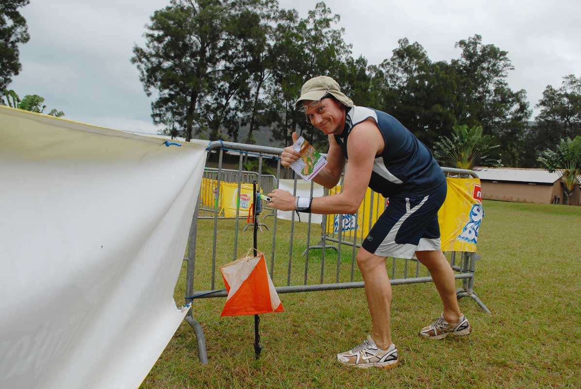 Vainqueur dans la catégorie reine, Laurent Devaud était loin d'être seul sur le terrain de jeu du Rimap de Plum, dimanche.