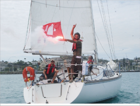 Skippé par Gustave Chéron, Beale a clôturé la troisième édition de la Groupama Race, samedi matin, à l'Orphelinat.