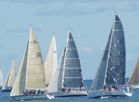 On devrait compter sur une flotte d'une quinzaine de croiseurs de la section Alizés du Cercle nautique calédonien.