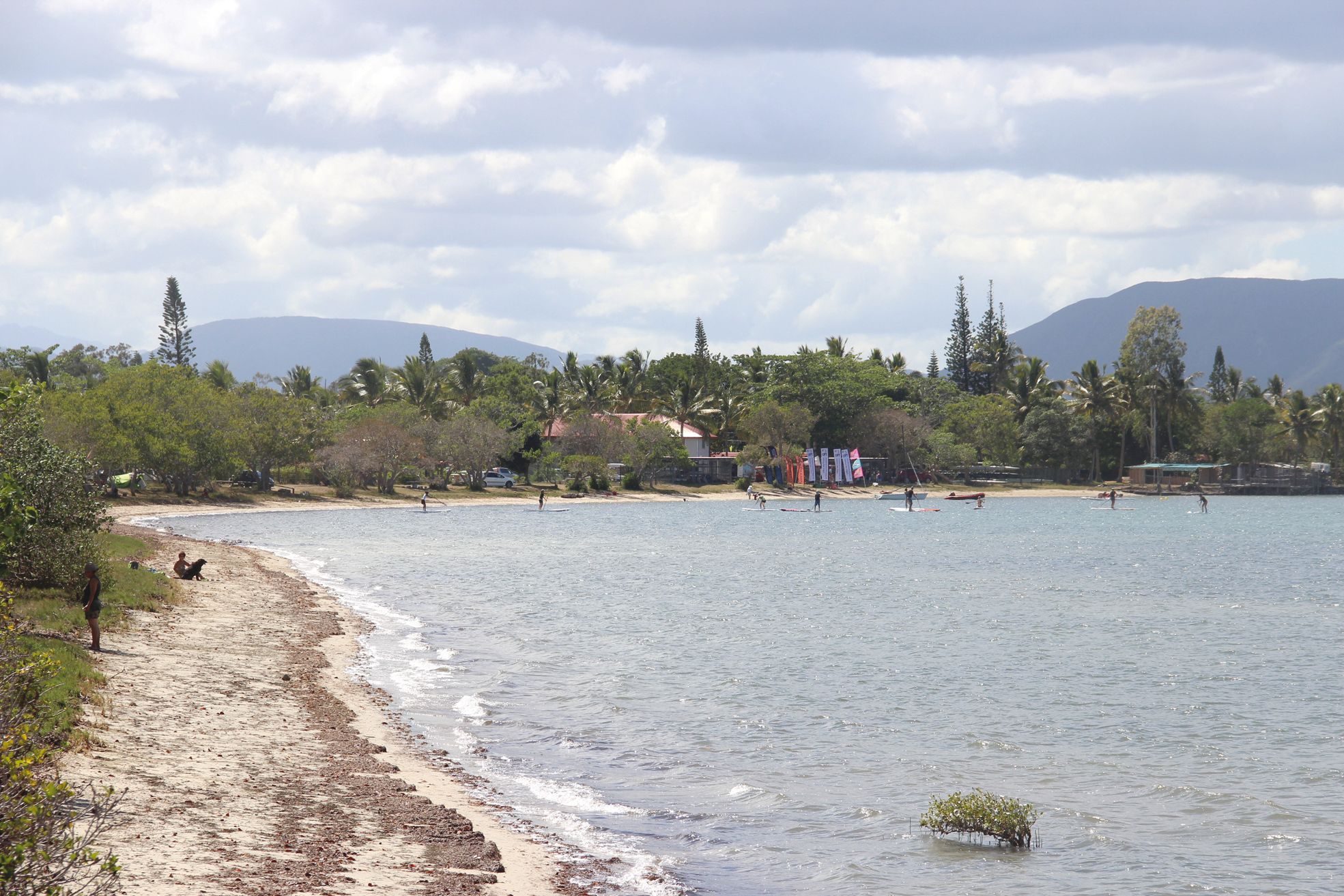 Foué, jeudi. Afin de garantir la sécurité des baigneurs, la commune projette de baliser une zone de baignade dans les semaines à venir.