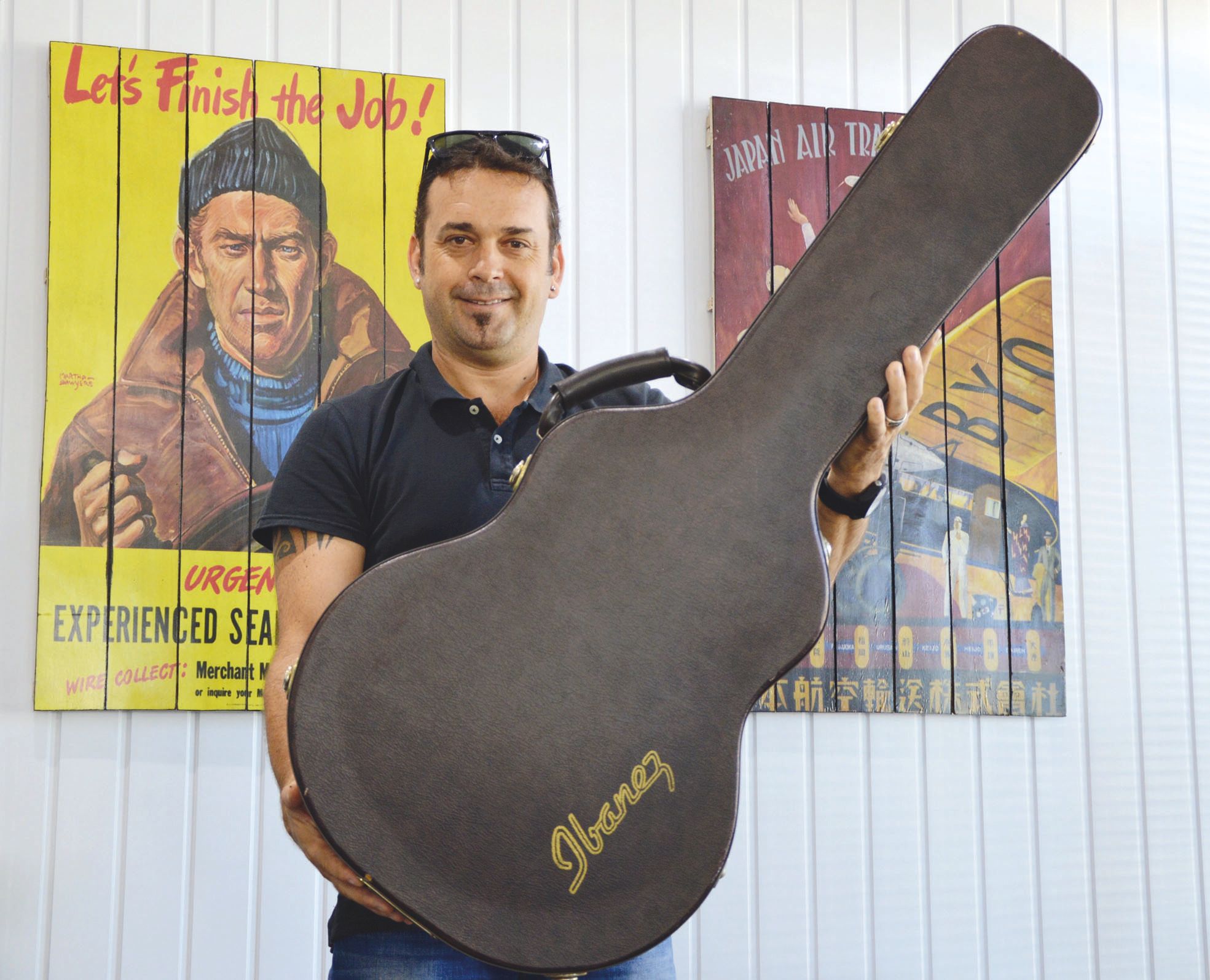 Léo Marais est membre du Collectif Tahiti Rock,  l'organisateur du festival.