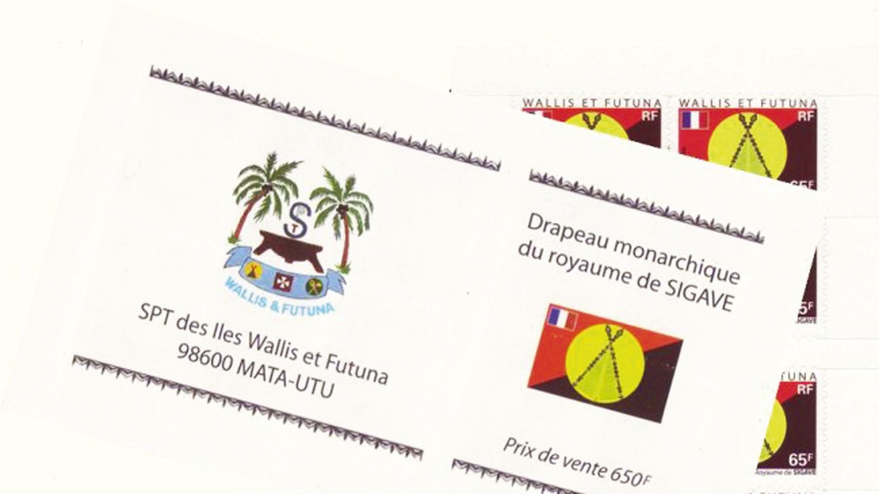 Le drapeau du royaume, qui comptait près de 1 500  habitants en 2013.