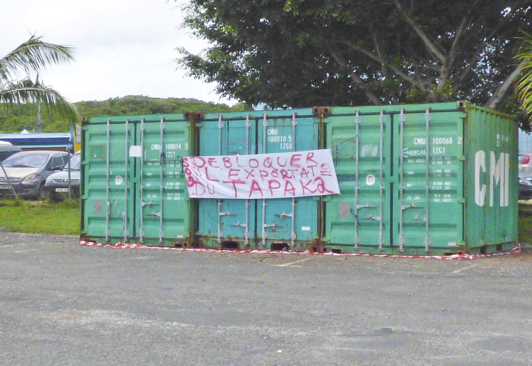 L'association « Drehu Tapaka » a mené une action pour l'envoi de containers.