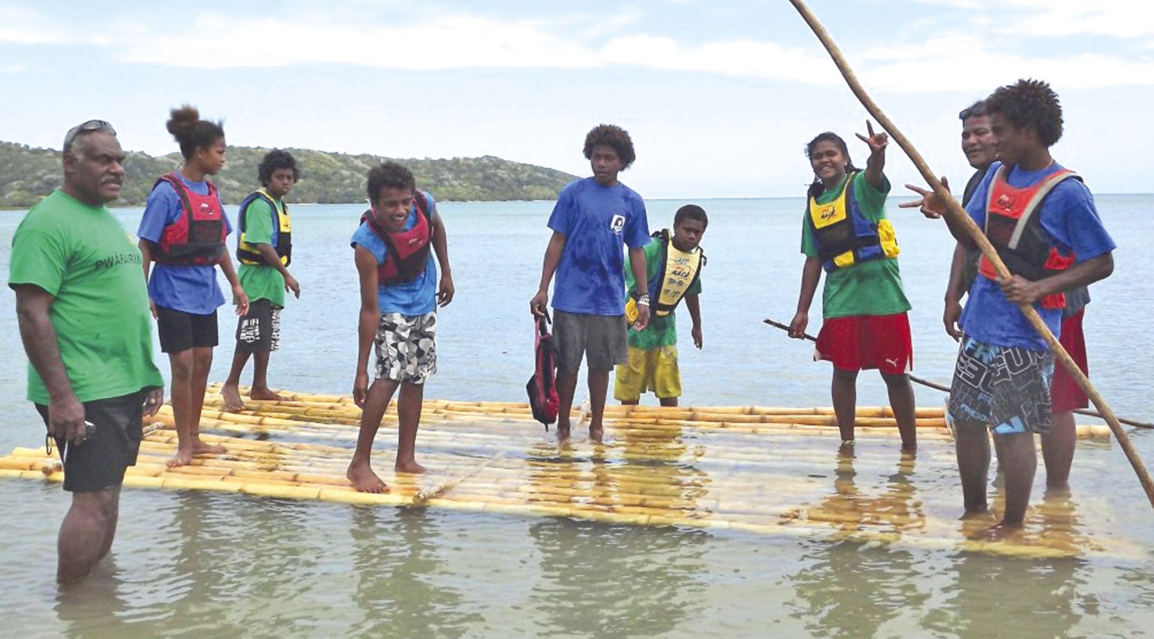 Touho, octobre 2015. Le challenge Michelet a regroupé l'année dernière 264 jeunes et leurs accompagnateurs dans la commune de la côte Est. Ils ont été répartis dans neuf tribus durant toute la semaine.
