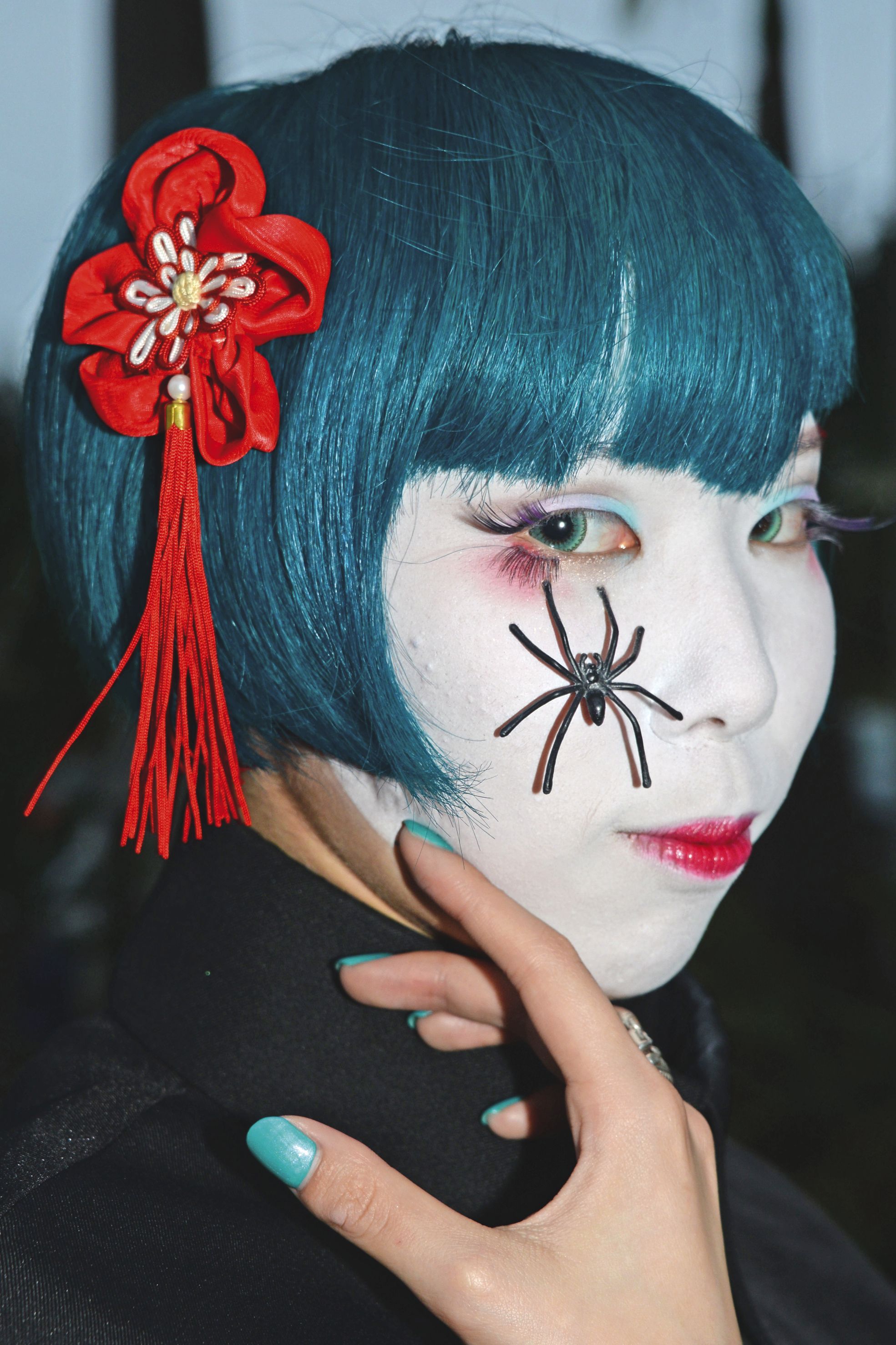 Nouméa, le 21 mars. « Un groupe idol, c'est fait pour donner de l'énergie au spectateur, mais nous montrons aussi notre côté noir », explique Sari (cheveux bleus). Pour leur venue en Calédonie, elles ont ajouté deux morceaux en français à leur répertoire.