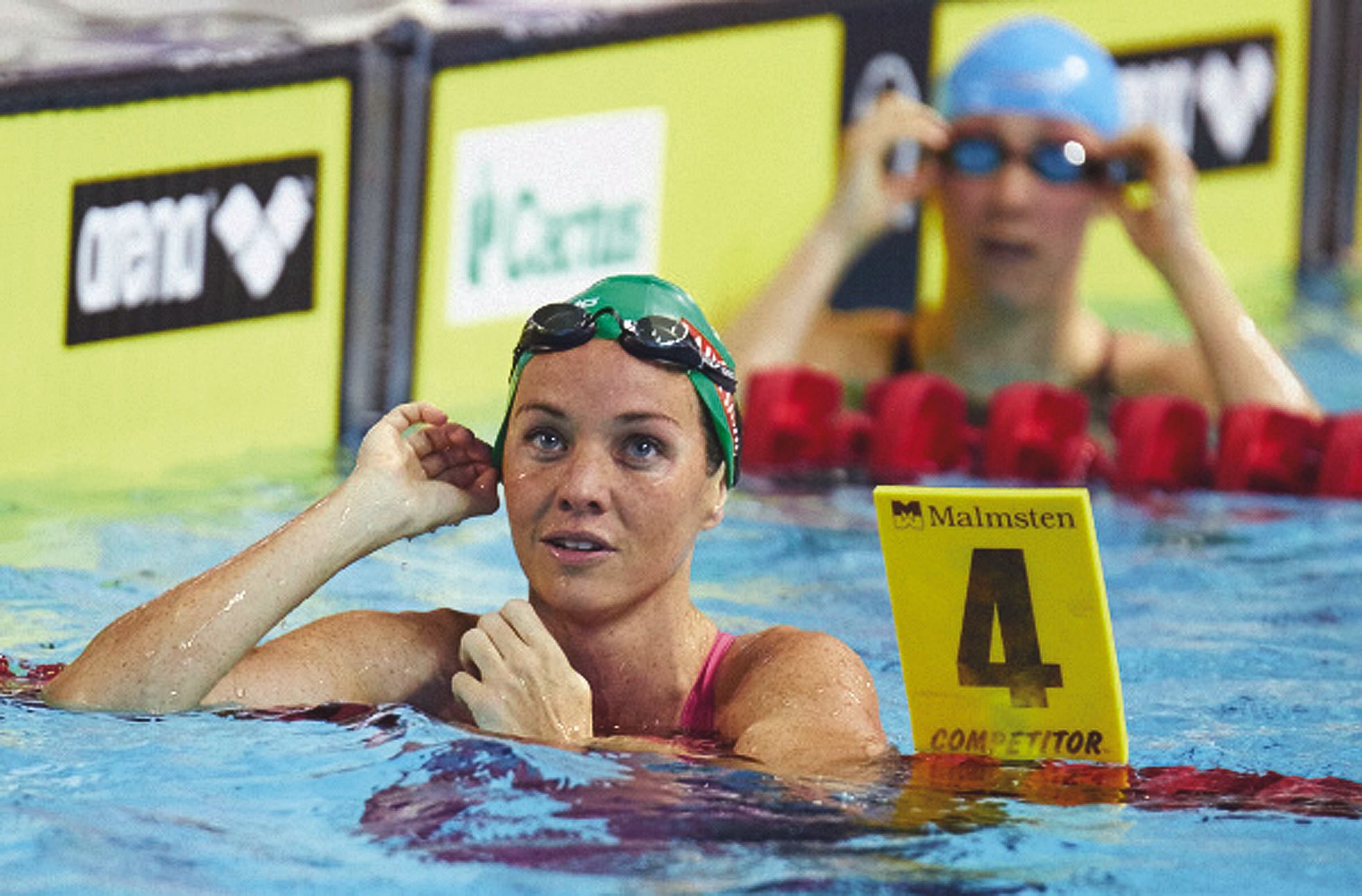 Port Moresby, juillet 2015. Adeline Williams a rapporté cinq médailles d'or des Jeux du Pacifique l'an dernier, dont deux en individuel (50 m brasse et 100 m brasse).