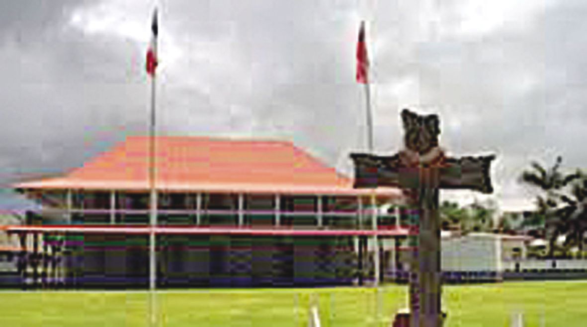 La place Sagato-Soane et le Palais royal. C'est là qu'aura lieu l'intronisation demain.