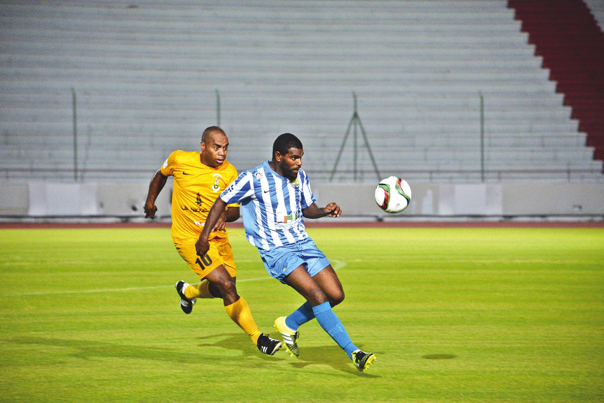 Stade Numa-Daly, samedi 27 février. Magenta et Hienghène se sont déjà rencontrés une fois cette saison. C\'était lors du Trophée des champions, l\'ASM s\'étant alors imposée (2-1).