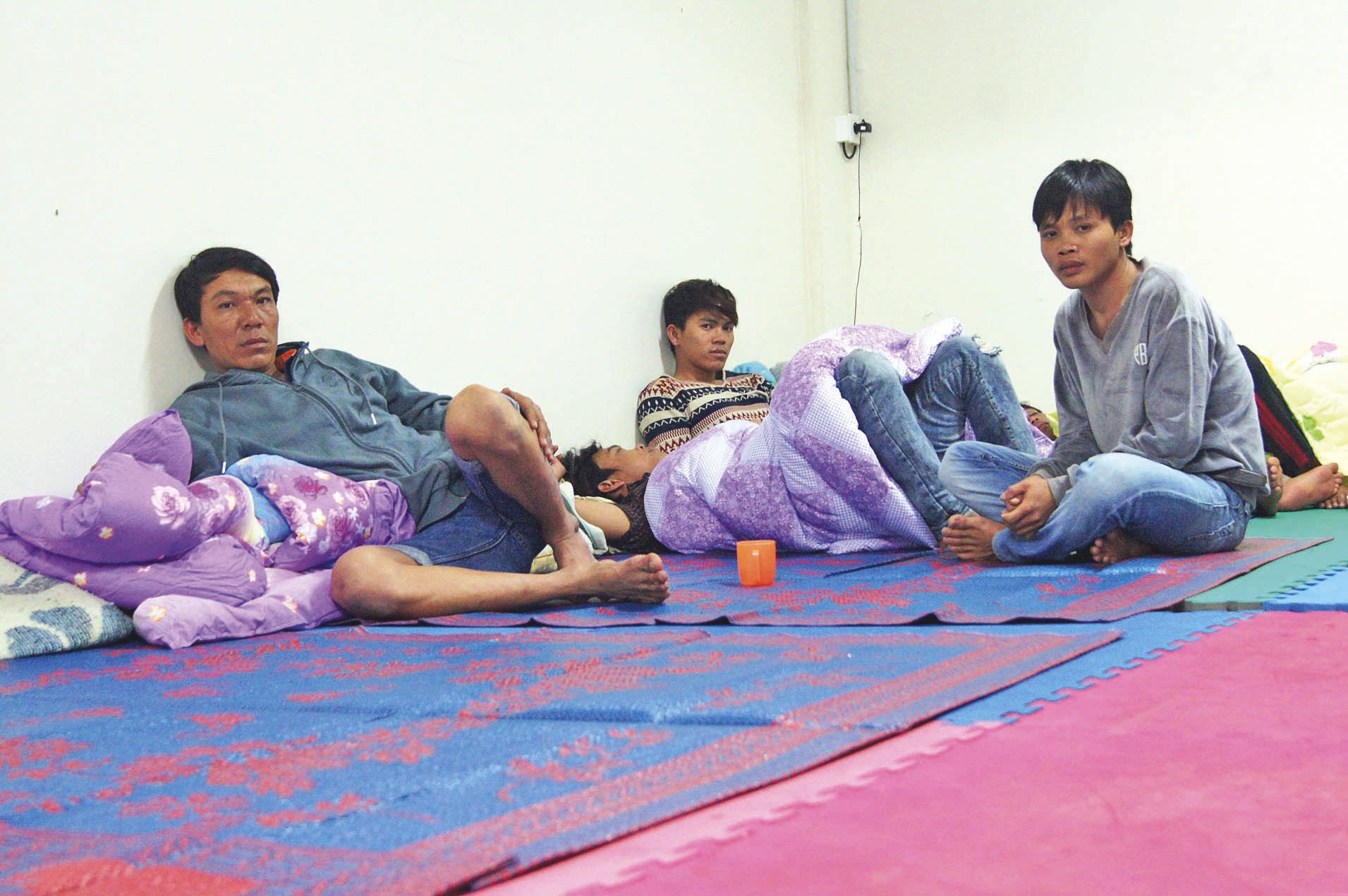 Le foyer de l'Amicale vietnamienne accueille dix pêcheurs du navire arraisonné.