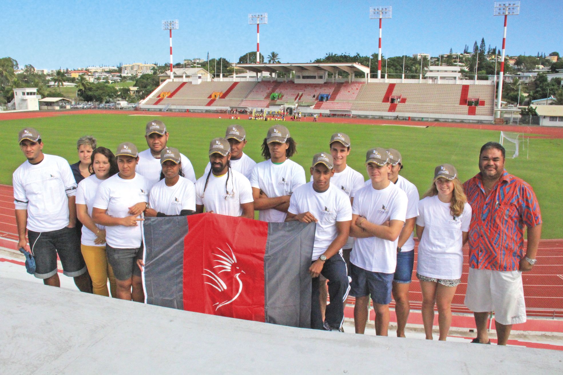 Nouméa, samedi 2 juillet. La sélection calédonienne d'athlétisme s'est réunie au stade Numa-Daly, le week-end dernier, pour faire un dernier point avant les Oceania à Fidji.