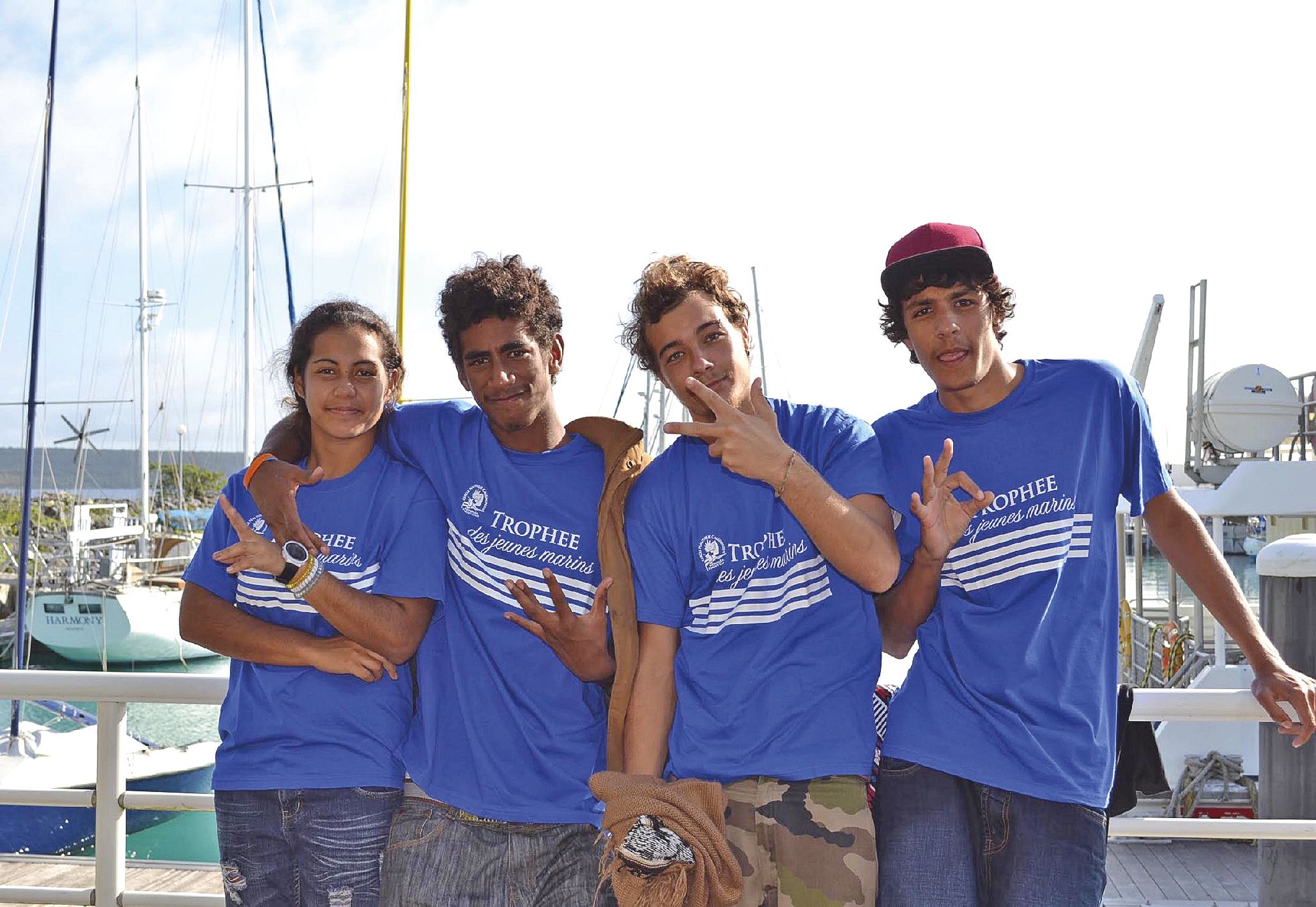C'est un équipage du lycée Willama-Haudra qui a remporté la première place de la régate. Ils participera à un stage à Nouméa.