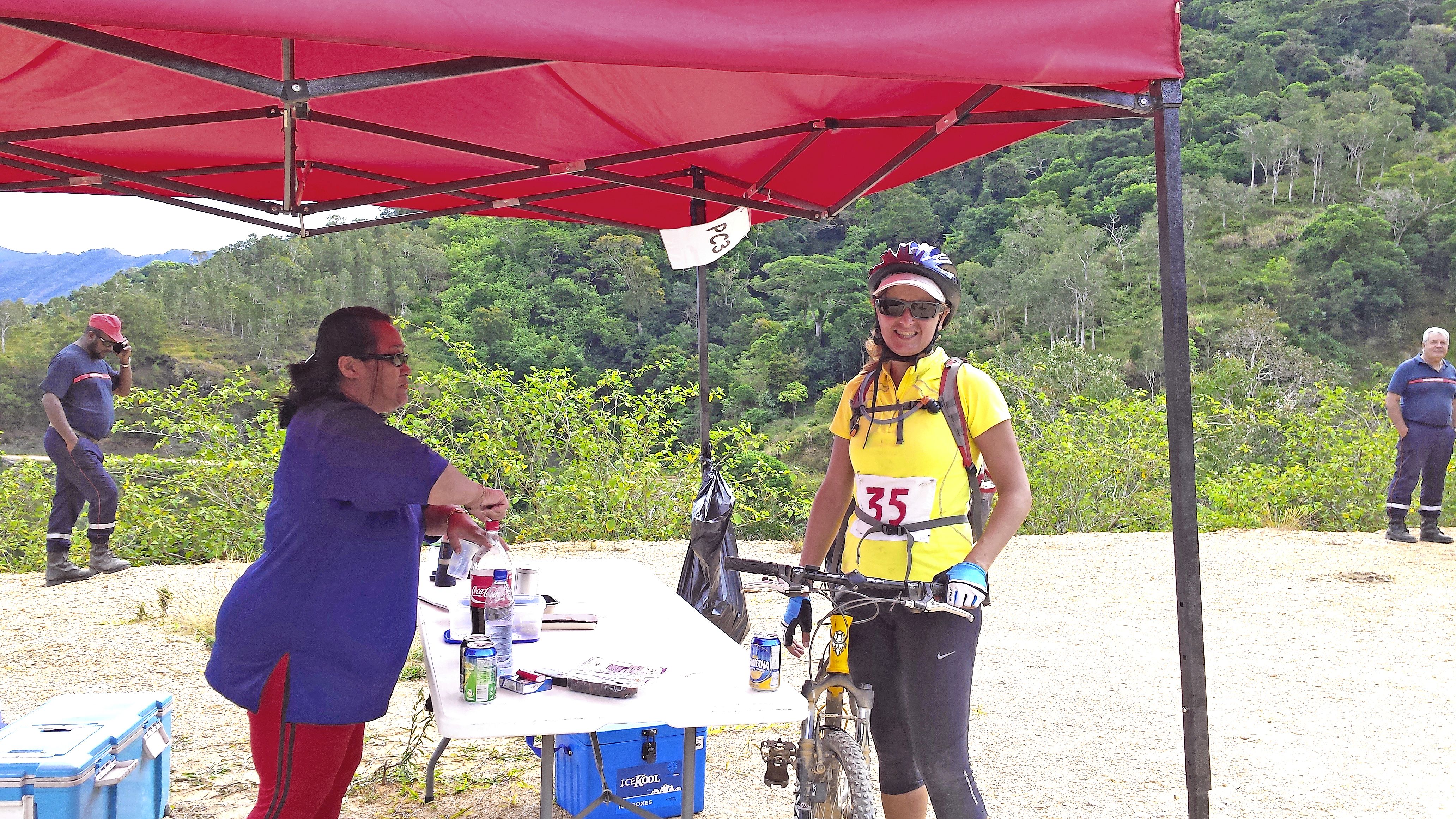 Les concurrents de la grande course ont pu se refaire une santé au dernier point de contrôle à 5 km de l'arrivée. Avec cette animation, la mairie et le CASKG avaient pour objectif de faire connaître les atouts touristiques de la commune, et notamment des 