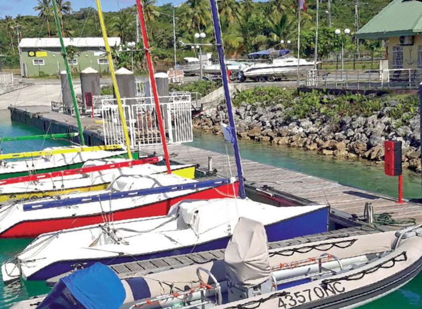 Toutes les bornes et les lances à incendie ont été remplacées. Photos M.G.