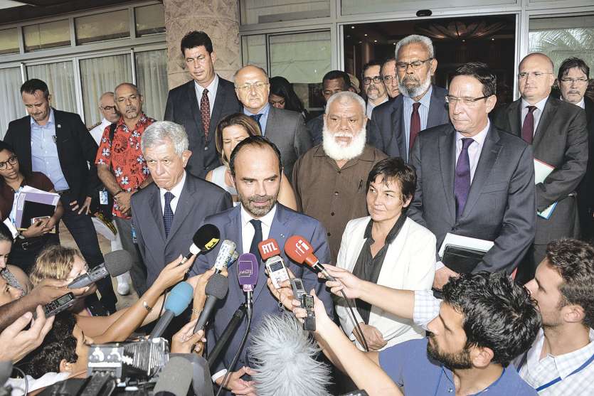  « J’ai rappelé aux différents partis que les institutions doivent jouer pleinement leur rôle. Lors de ma déclaration de politique générale, en juillet 2017 j’avais souhaité que le Congrès puisse déterminer et arrêter la question qui sera posée aux électe