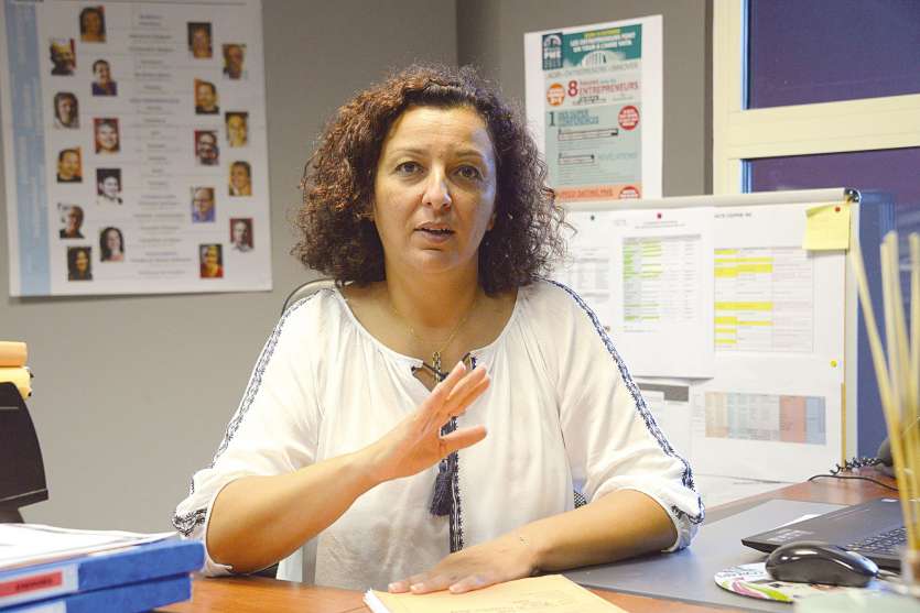 Chérifa Linossier, patronne de NC-Prev, société qu’elle précise être en redressement judiciaire, est présidente de la Confédération des petites et moyennes entreprises de Nouvelle-Calédonie depuis 2013.