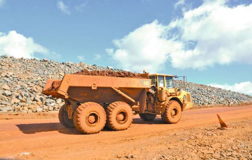 Le déversement accidentel de gasoil est intervenu au centre minier. Des actions correctives sont en cours. (Archives LNC)Credit photo