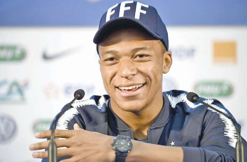 Le prodige de 19 ans a annoncé hier qu’il était à 100 % pour attaquer ce Mondial.              Photos AFP 