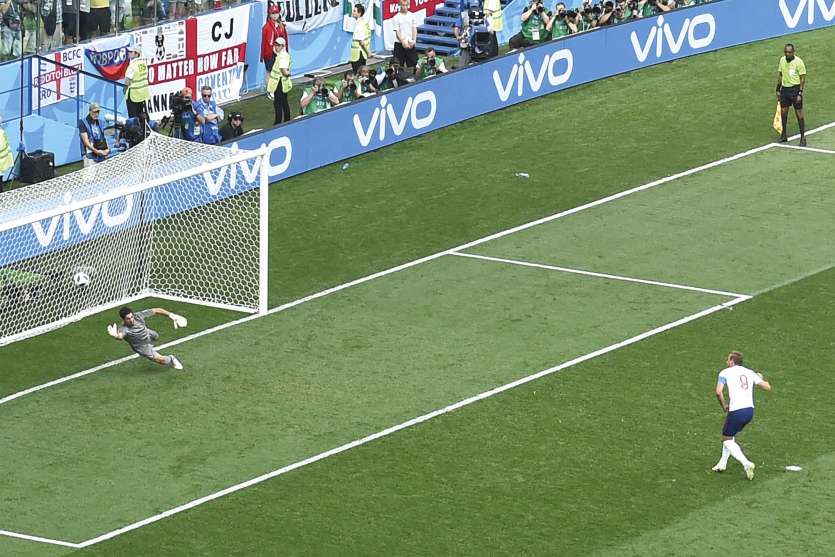 Harry Kane a inscrit deux buts sur penalty contre le Panama.Photo AFP