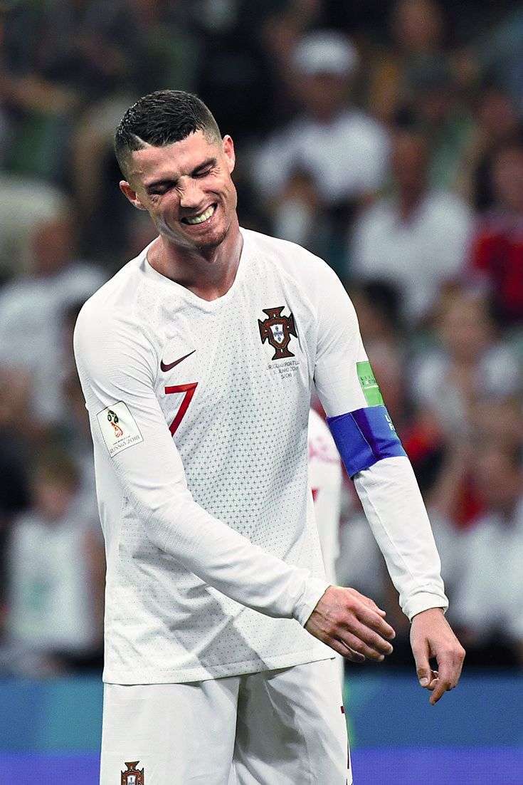 Cristiano Ronaldo est resté muet contre l’UruguayPhoto AFP