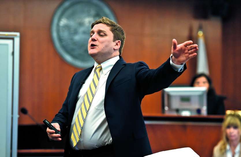 Brent Wisner, l’un des avocats du plaignant, Dewayne Johnson, un agriculteur américain.Photos AFP