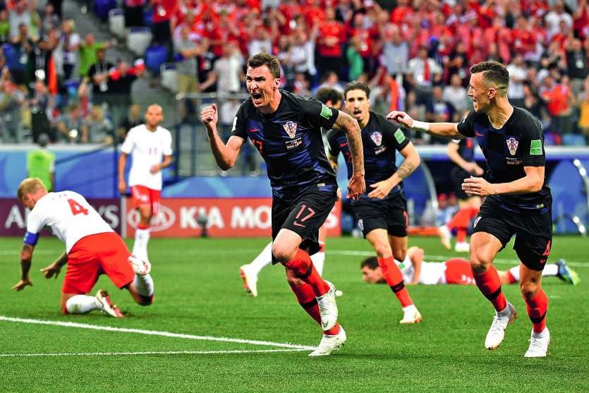 Comme Davor Suker il y a vingt ans, Mario Mandzukic espère marquer  lors de la demi-finale.Photo AFP