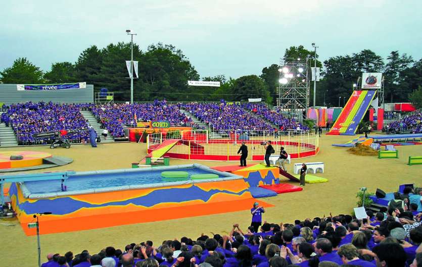 Les jeux interquartiers auront lieu dans 87 jours. Ils ressembleront à ceux que proposaient Intervilles et Jeux sans frontières. Une grande piscine est notamment prévue, avec de nombreuses structures gonflables.Photos D.R.