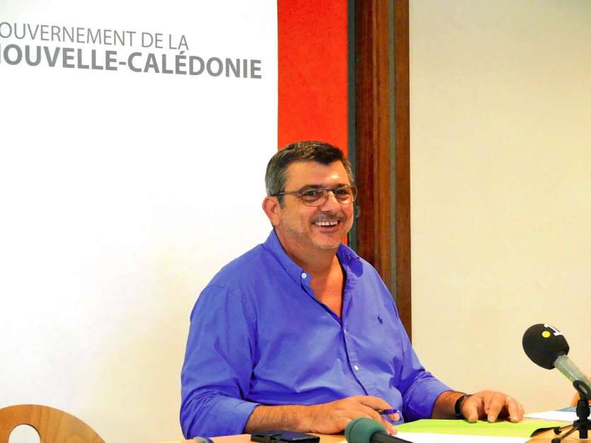 Philippe Germain veut faire évoluer le modèle de société de la Calédonie.Crédit photo : Ph.F.