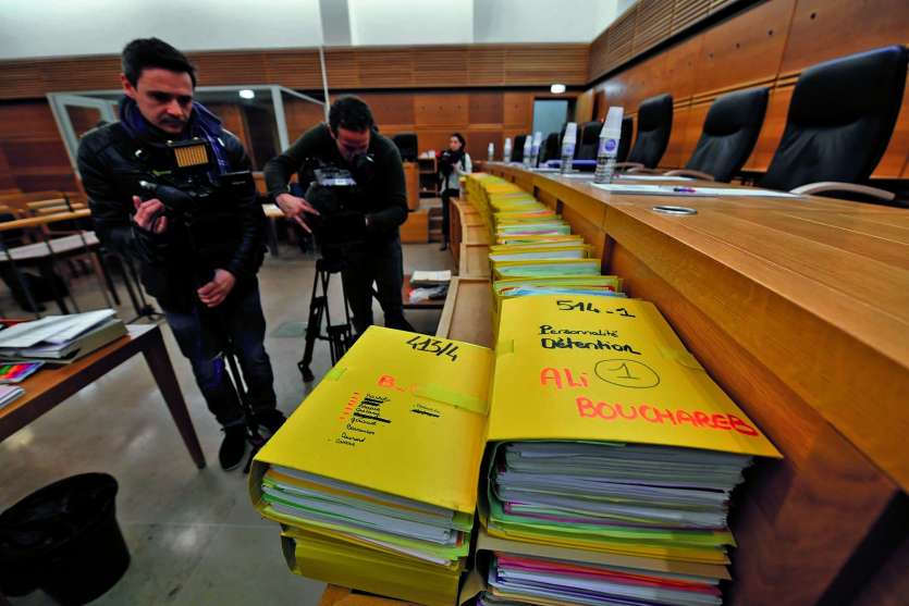 Une cour d’assises spéciale pour un procès hors norme.Photo AFP
