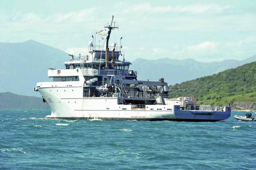 Le D’Entrecasteaux est un navire basé à Nouméa depuis 2016.