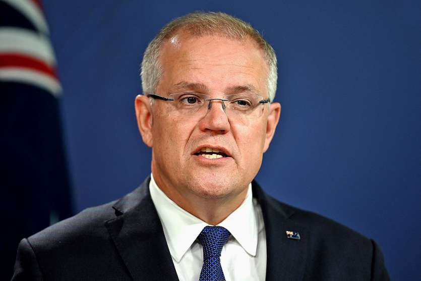 Scott Morrison a invité les Australiens à ne pas se rendre en Iran.AFP