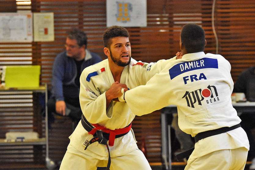 Début octobre, à l’Institut national du sport, de l’expertise et de la performance (Insep), à Paris, Alexis Mathieu s’était montré un peu court physiquement pour rivaliser avec ses adversaires juniors. Photo Y.C.