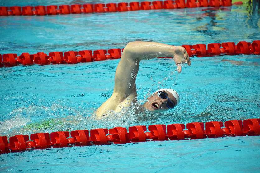 Eliminé en demi-finale du 50m nage libre, Maxime Grousset a ensuité été médaillé de bronze sur 4x50m mixte avant de finir quatrième du 100m nage librePhoto Archives LNC