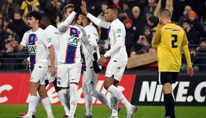 Coupe de France: Mbappé, cinq à Cassel pour envoyer le PSG défier l'OM