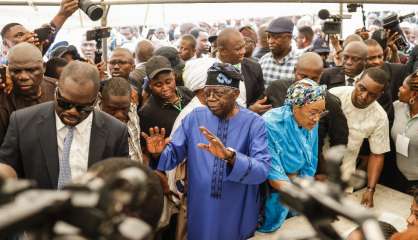 Présidentielle au Nigeria: Bola Tinubu, candidat du parti au pouvoir, remporte le plus grand nombre de voix