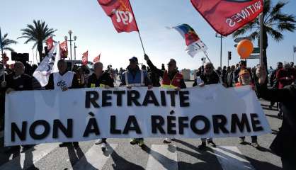 Retraites: les opposants à la réforme dans la rue pour la 7e fois samedi avant une semaine cruciale