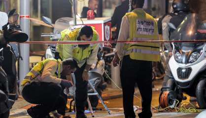 Attentat palestinien à Tel-Aviv, trois blessés, l'assaillant tué