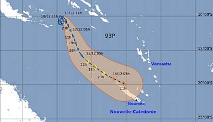 Le pays devrait être touché par une dépression tropicale forte à partir de la nuit de lundi à mardi