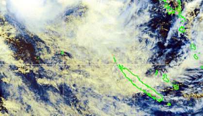 L’alerte cyclonique de niveau 1 déclenchée en province Nord lundi, à 11 heures