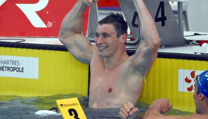 Natation : Maxime Grousset triple champion de France