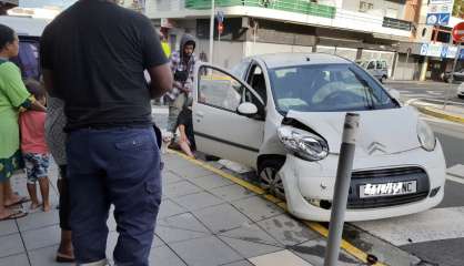 Nouméa : accident dans le centre-ville