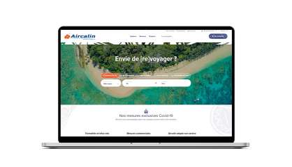 Un nouveau site web pour Aircalin