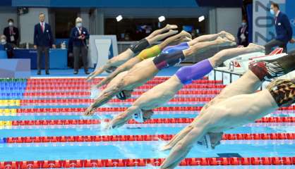 Natation : Maxime Grousset 5e de la finale du 100 mètres