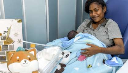 Jocelyn est le premier bébé de l’année 2022 né au Médipôle