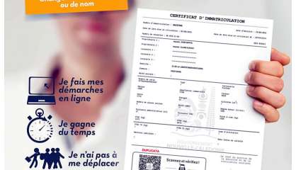 Nouveau format pour la carte grise