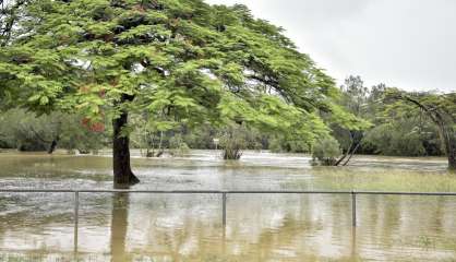 Dumbéa : Des radiers toujours submergés, les parcs fermés jusqu’à nouvel ordre