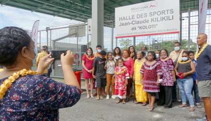 Mont-Dore : la halle des sports de Boulari prend le nom de Jean-Claude Kilikili