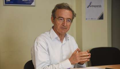 Hervé Mariton, en visite sur le territoire