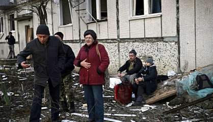 La Russie de Poutine envahit l’Ukraine, qui décrète la mobilisation générale