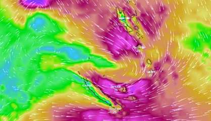 La dépression tropicale faible au nord-ouest du pays pourrait atteindre le stade